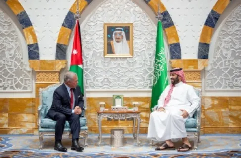 King and bin Salman Discuss the Regional Developments Impact on the Region and the World's Security