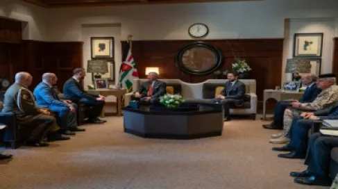 الملك يؤكد ضرورة استعادة التهدئة الشاملة في الشرق الأوسط عبر الحوار والدبلوماسية