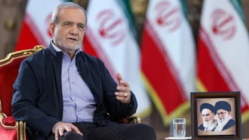 Iranian President: Ready to End the War with Guarantees