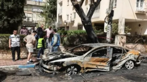 الإسعاف الإسرائيلي: 8 إصابات إثر سقوط شظايا مقذوفات إيرانية