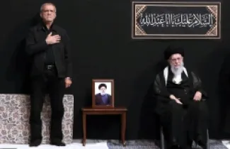 خامنئي وبزشكيان