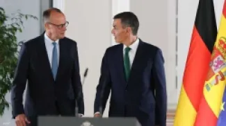 بيدرو سانشيز فريدريش ميرتس