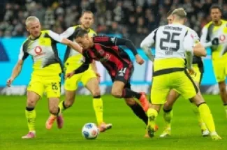 يونس بن طالب أحد نجوم آينتراخت فرانكفورت المنتظر تمثيله منتخب المغرب