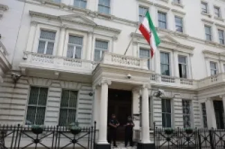 السفارة الإيرانية في لندن