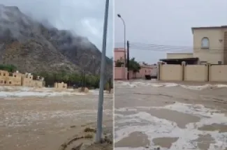 تقلبات الطقس تخلّف أضرارا بشرية ومادية في سلطنة عمان
