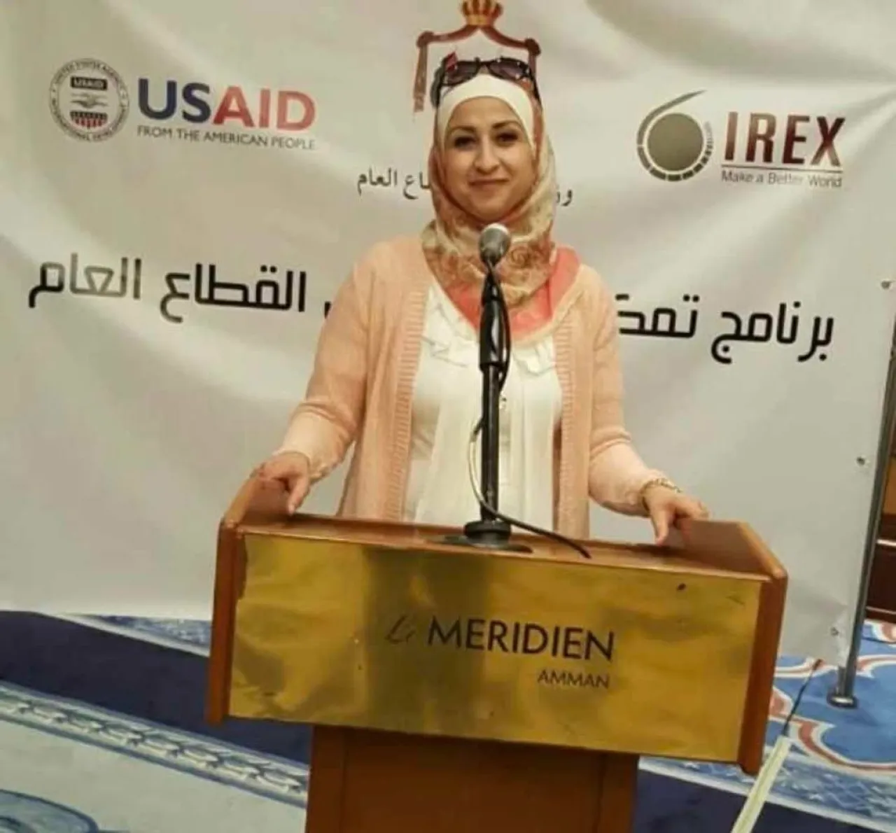 الرحاحله مديرة لوحدة الرقابة في وزارة الخارجية 