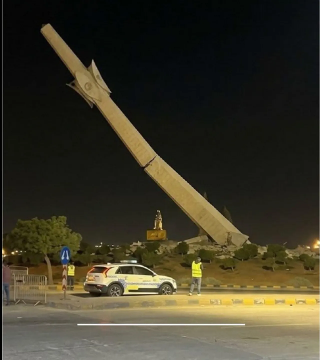 شطب تسمية (الخازوق) بعد اقتراح العموش إطلاقها على إشارة مرورية 