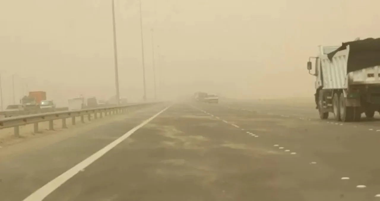 عاجل / موجة غبارية في طريقها الى الاردن 