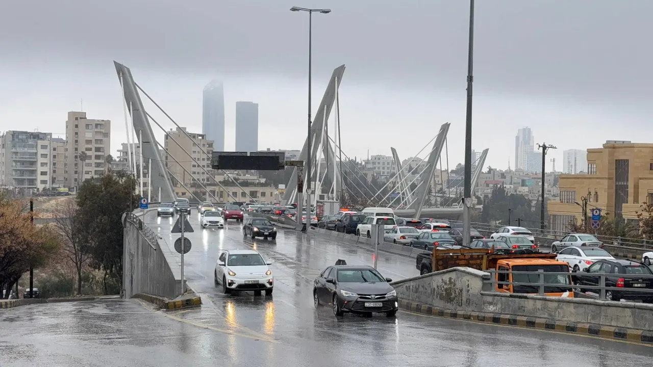 عاجل - أمطار رعدية غزيرة متوقعة في الأردن مع نهاية الشهر 