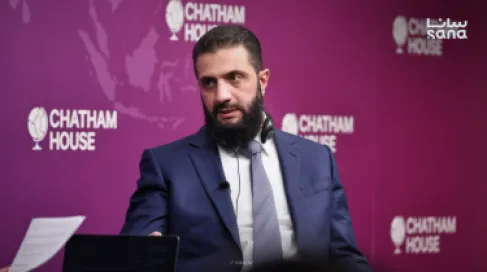 الشرع: سورية ستبقى خارج أي صراع بشأن إيران ما لم تتعرض لاستهداف