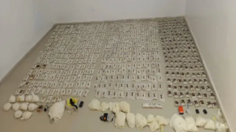 إحباط 10 محاولات تهريب مخدرات للأردن باستخدام بالونات وطائرة مسيّرة