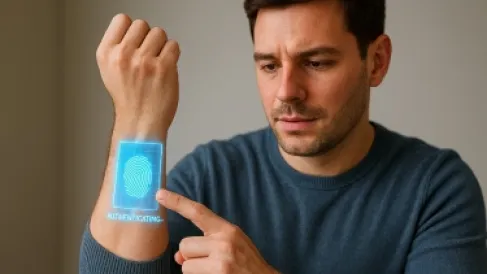 تقنية جديدة تجعل جسدك كلمة المرور المستقبلية