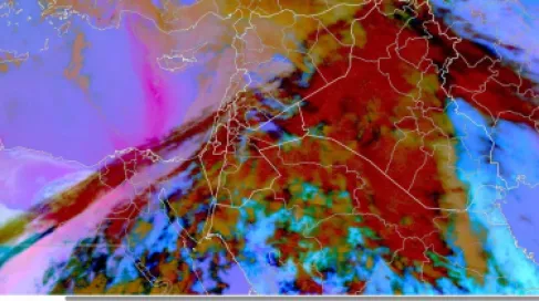 موجة غبار من الاراضي المصرية تصل الأردن مع ساعات المساء