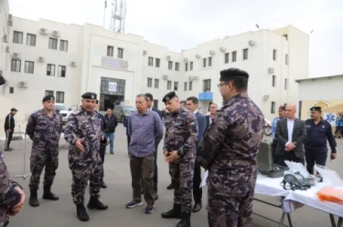 الفراية يتفقد تجديد مركز حدود الدرة