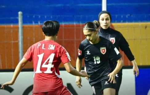 نشميات تحت 20 عاما يخسرن بثمانية أمام كوريا الشمالية في افتتاح كأس آسيا