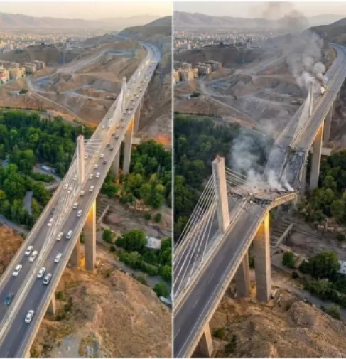 ايران تهدد باستهداف جسور عبدون والملك حسين وداميا (الأمير محمد)