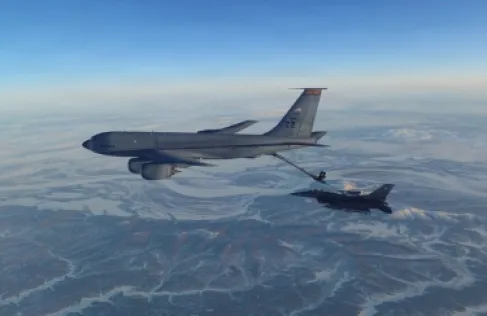 طائرة تزويد وقود أمريكية تهبط اضطراريا في تل أبيب بعد إرسالها إشارة استغاثة