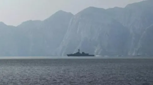 ناقلة غاز ترفع علم الهند عبرت مضيق هرمز