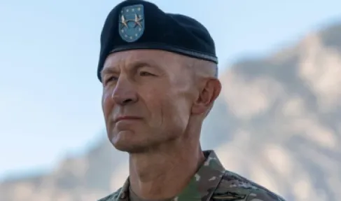 After his dismissal.. A message from the Chief of Staff of the US Army