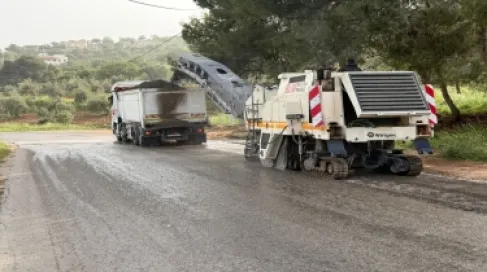 Starting Maintenance and Paving of 4 Roads in Zarqa