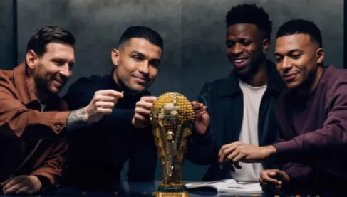 The Messi and Cristiano Effect.. 400 million views for the (Lego) campaign