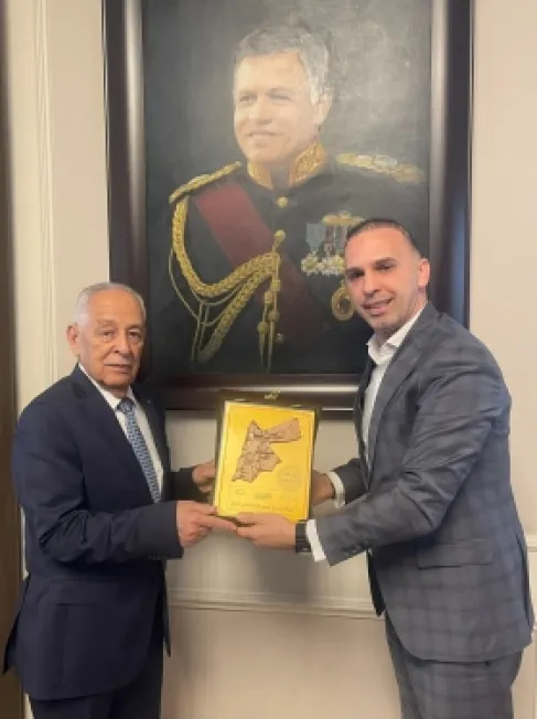 العيسوي يستقبل الدباس ويطلع على الواقع السياحي في ظل الأزمة الراهنة