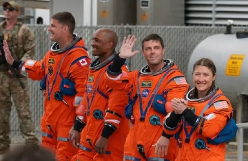 How do Artemis 2 astronauts live during a historic trip to the moon?