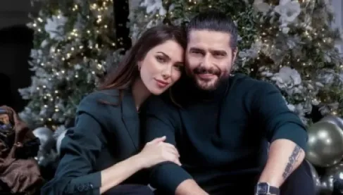 دانييلا رحمة توثق أول شعنينة مع ناصيف زيتون وإلياس بصورة عائلية