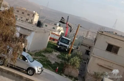 الأردن.. سقوط بقايا صاروخ على منزل في لواء الهاشمية - صور