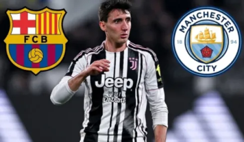 مدافع إيطالي يشعل (الميركاتو) بين مانشستر سيتي وبرشلونة