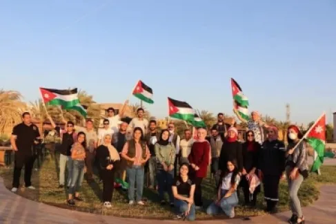 برقية شكر ملكية لفريق مبادرة عالم إيجابي الشبابية التطوعية في العقبة