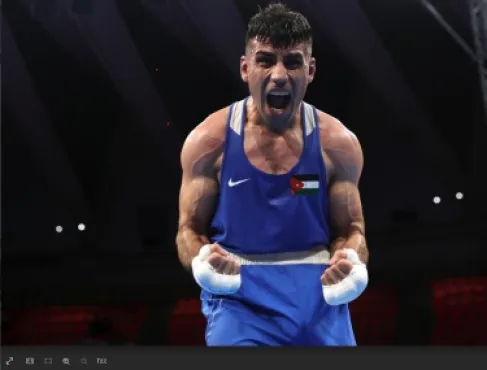حسين عشيش يتأهل لنهائي بطولة آسيا للملاكمة