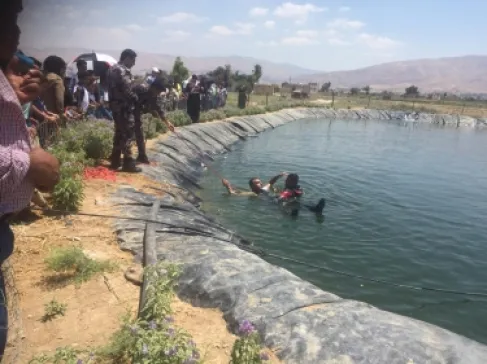 وفاة شقيقين غرقاً في بركة زراعية في الكرك