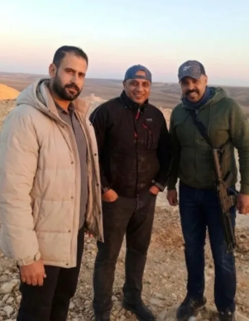 Major Al-Amareen Mourns His Martyred Colleagues Murad, Khaldoun, and Subhi