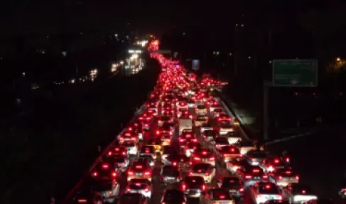 موجة نزوح كبرى من طهران باتجاه بحر قزوين