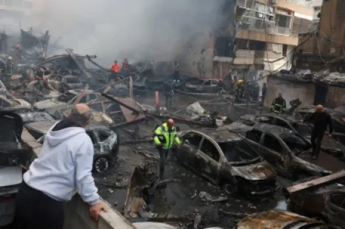 الصحة اللبنانية: 182 شهيدا في حصيلة غير نهائية للغارات الإسرائيلية