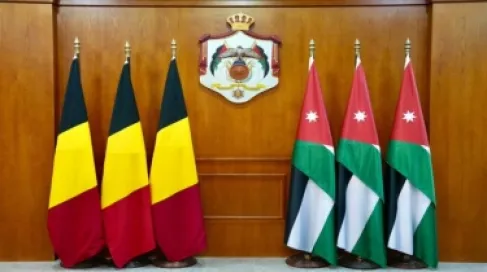 الصفدي يلتقي بنظيره البلجيكي في عمّان