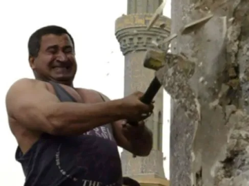 الجبوري نادم على إسقاط تمثال صدام