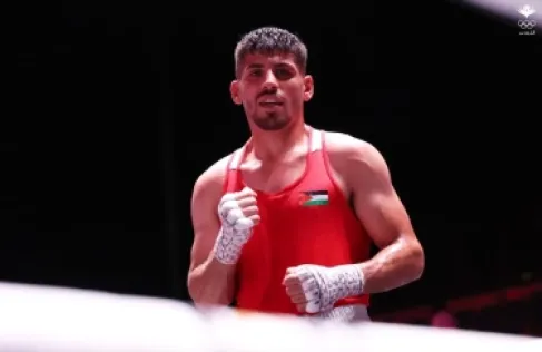 Jordan's Ziad Ishaish crowned with the gold medal at the Asian Boxing Championships