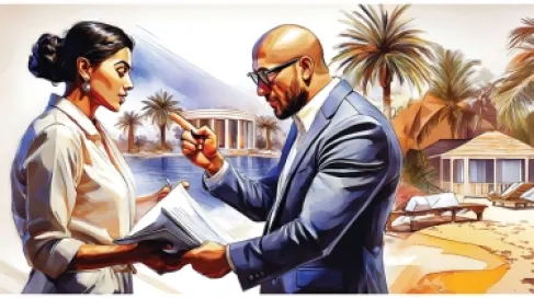 Dubai - Arab man accuses wife of taking over a 5 million dirham house while he was traveling