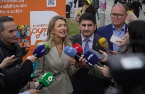 نائبة رئيس الحكومة الإسبانية : نتنياهو مجرم حرب