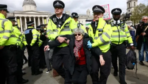 London Police Arrest 500 People During Pro-Palestine Demonstration