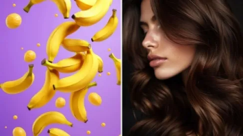 أقنعة الموز.. حلول طبيعية وفعالة لمشاكل الشعر