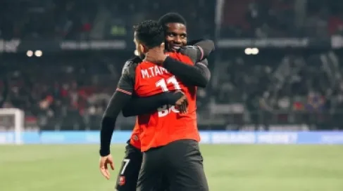 التعمري ضمن التشكيلة المثالية للجولة 29 في الدوري الفرنسي