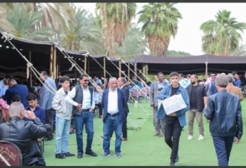 المهندس صايل زيدان المصالحة يقيم مأدبة غداء بمناسبة زفاف ابنه المهندس ناصر