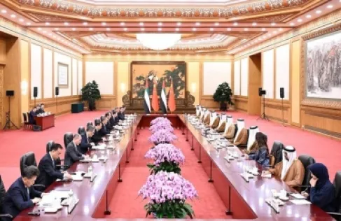 رئيس الصين يطرح أمام الإمارات 4 مقترحات للحفاظ على السلام في الشرق الأوسط