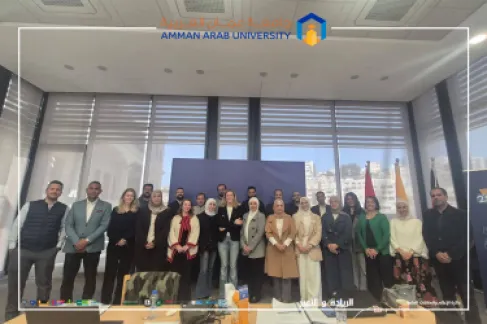 جامعة عمان العربية تشارك في برنامج (Impact by Design: Path to Sustainable Business – Training of Trainers (ToT) )