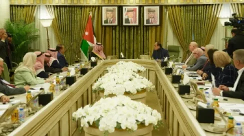 الأخوة الأردنية السعودية في الأعيان تبحث والسفير السعودي تعزيز العلاقات الثنائية