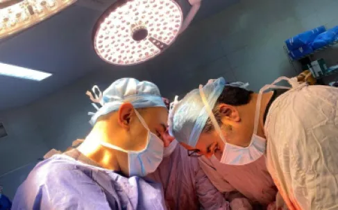 استئصال ورم يزن 22 كغم في مستشفى الأمير راشد بن الحسن العسكري