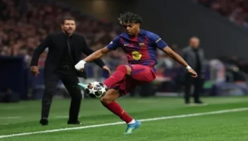The Youngest Star.. Lamin Yamal Makes History in Barcelona’s Match Against Atlético
